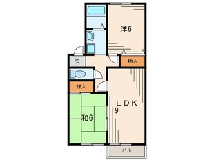 レジェンダリー四番町の物件間取画像